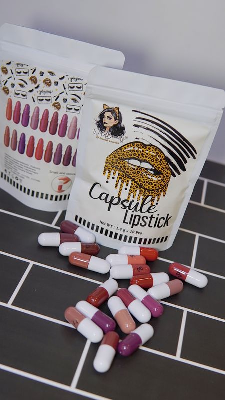 Lipstick capsules