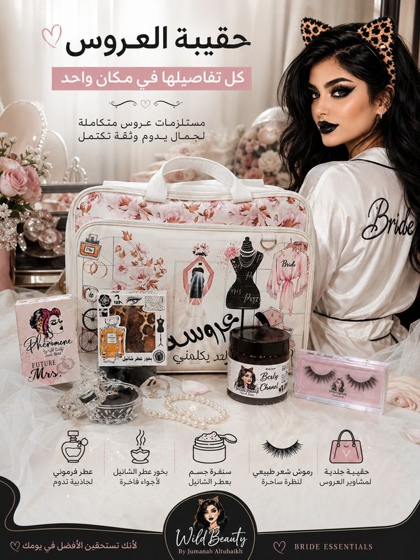 مجموعة العروس الحقيبة ومنتجاتنا الروعة