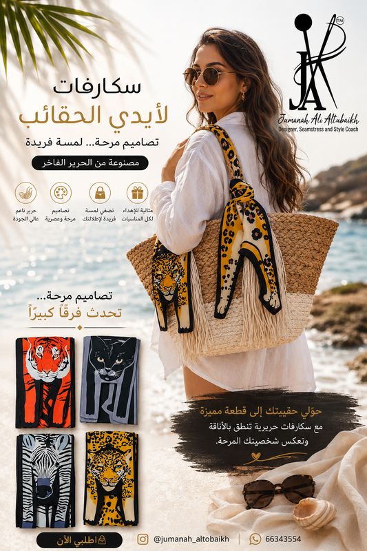 سكارف تعليق الحقيبة