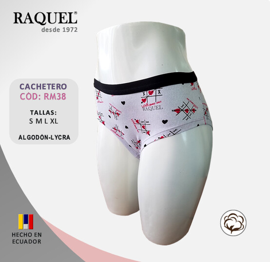 Panty Raquel Cachetero RM38 Caja x3 Und - Talla XL