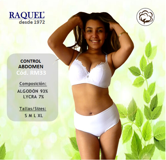 Panty Raquel Control RM33 Caja x3 Und - Talla XL