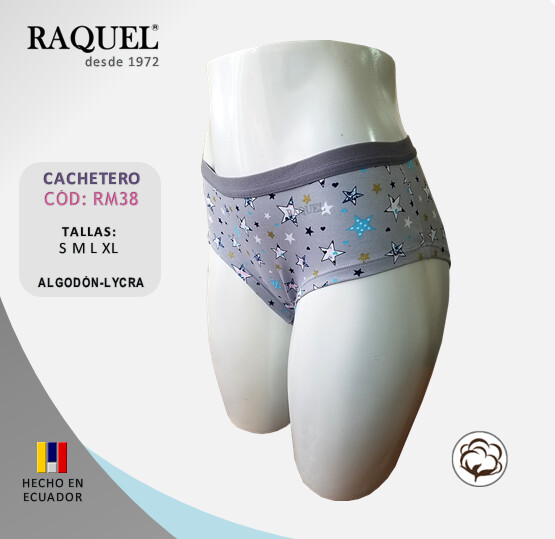 Panty Raquel Cachetero RM38 Caja x3 Und - Talla L