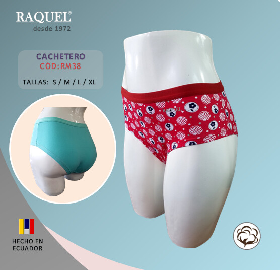 Panty Raquel Cachetero RM38 Caja x3 Und - Talla M