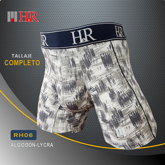 Bóxer H&amp;R Elástico Visto - Caja x2 Und