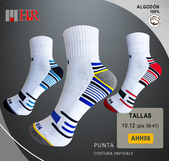 Media H&amp;R AHH06 - Pack x3 Pares - C. Blancos