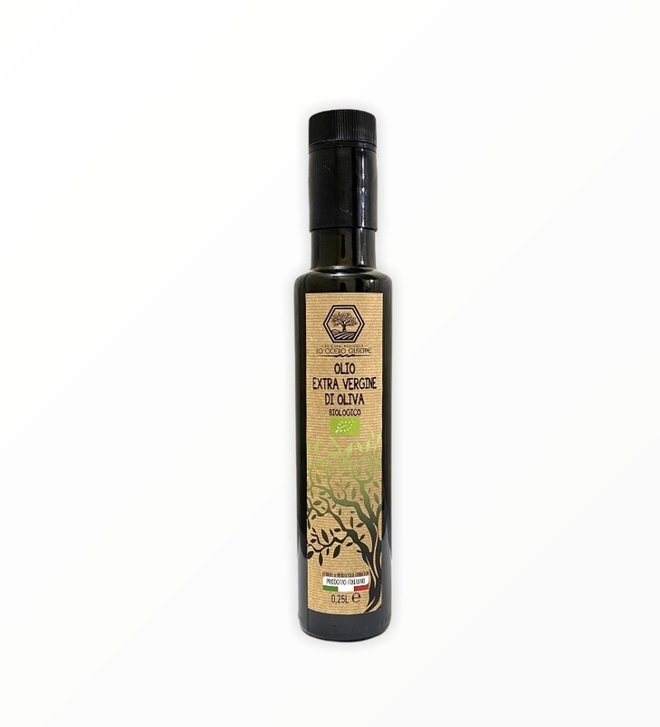 Olio Extra Vergine D&#39;Oliva Biologico 0,25 L