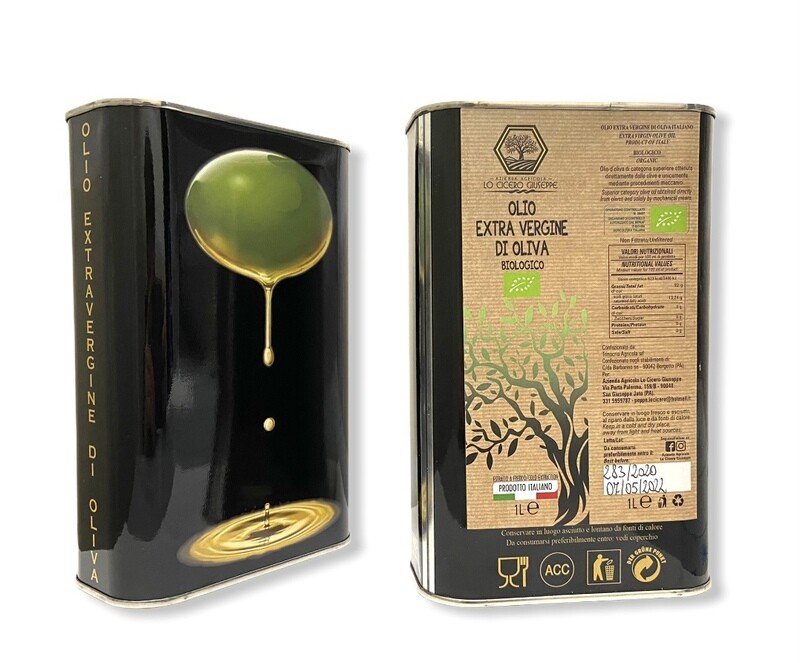 Olio Extra Vergine D&#39;Oliva Biologico 1 L