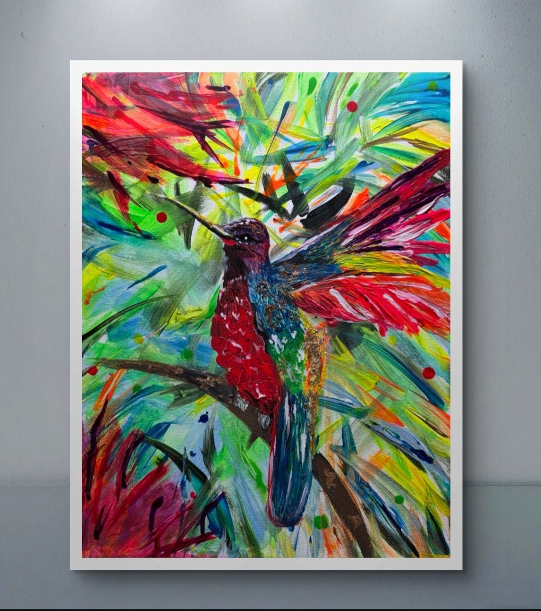 Hummingbird in Paradise