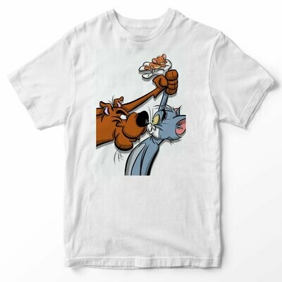 T-Shirt Scooby Love Jerry