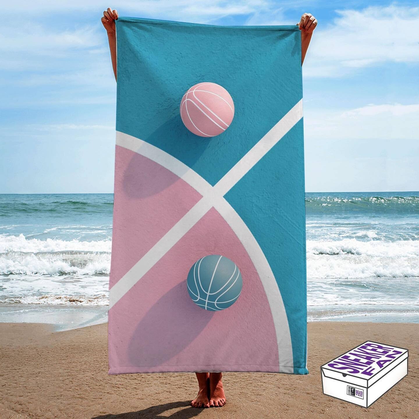 Telo mare Basket color