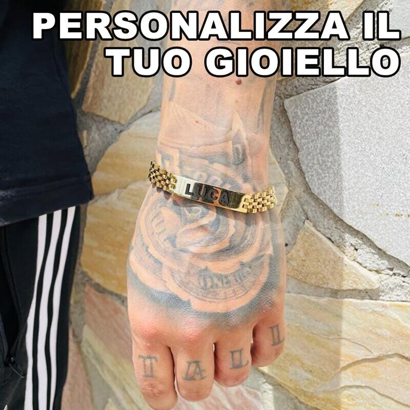 Bracciale personalizzabile