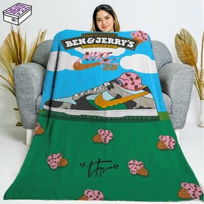 Ben & Jerry - Plaid in pile