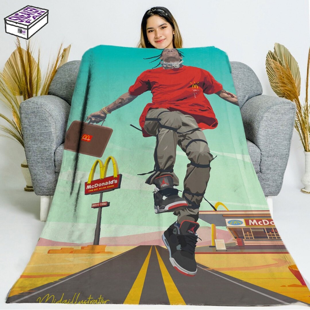 Travis Scott - Plaid in pile