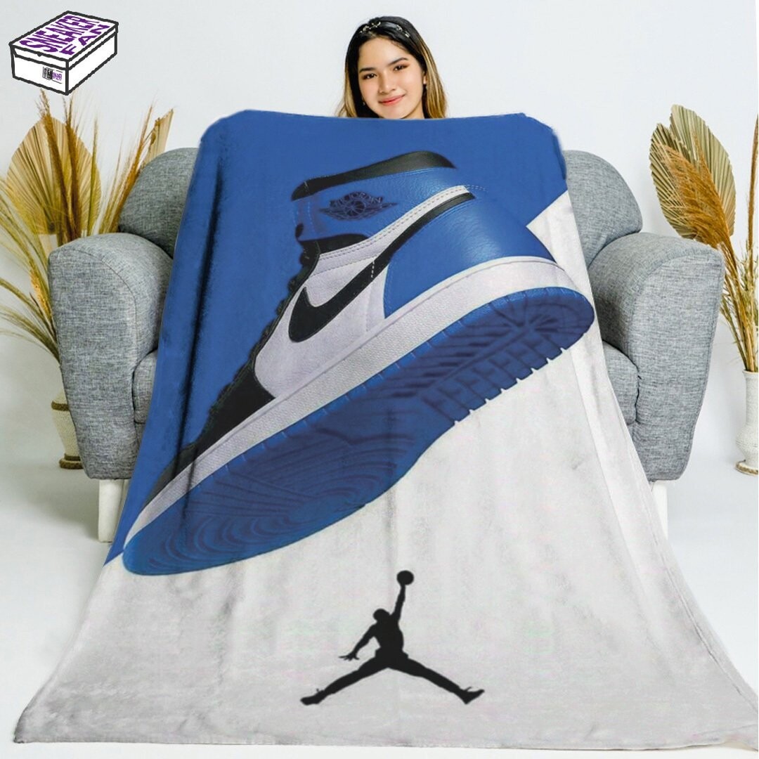 Jordan blue black - Plaid in pile