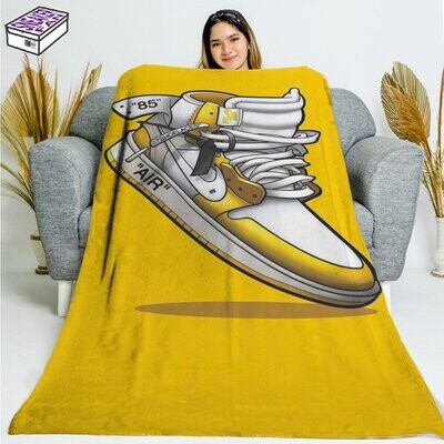 85 Off Yellow - Plaid in pile