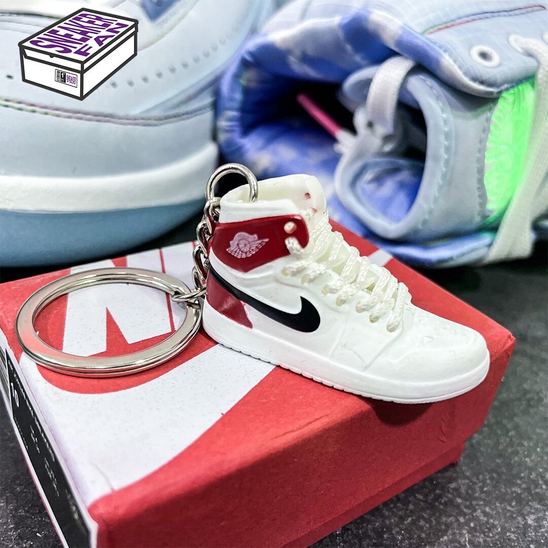 Portachiavi Air 1 White Red