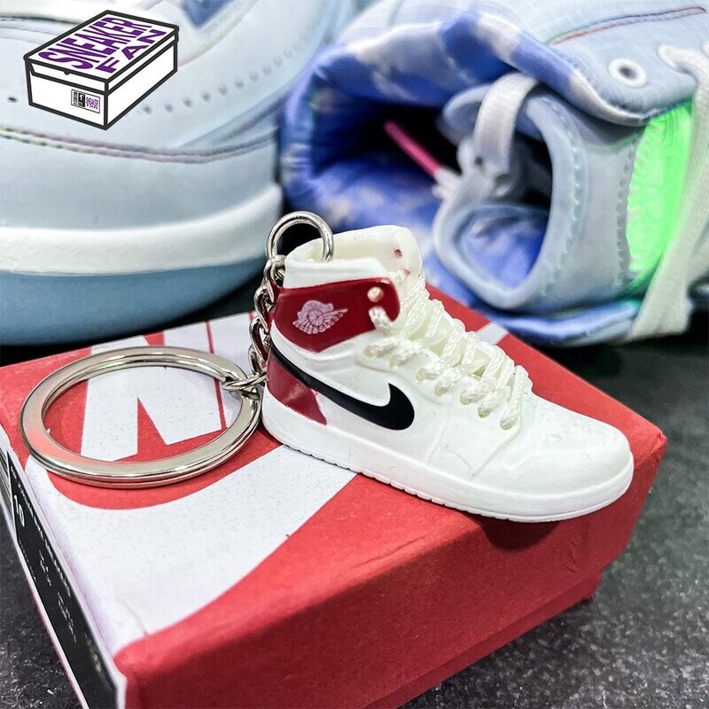 Portachiavi Air 1 White Red