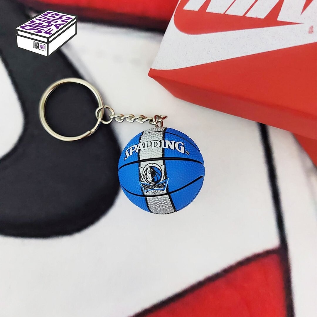 Blue Silver Basketball