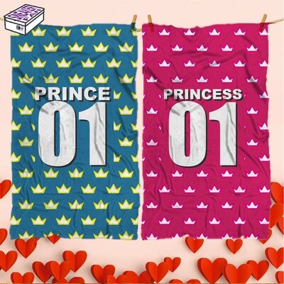 Prine & Princess - Coppia Plaid