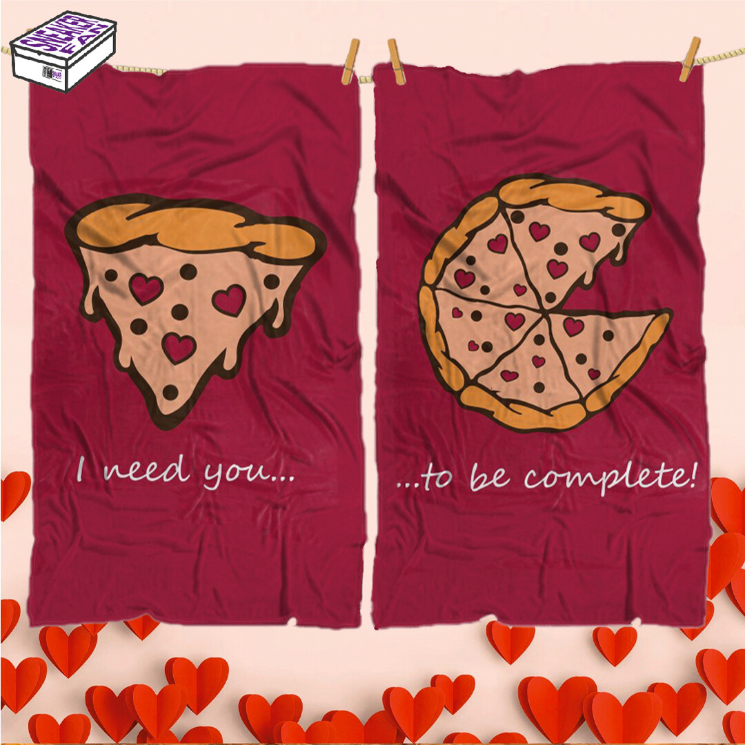 I need you & to be complete - Coppia Plaid