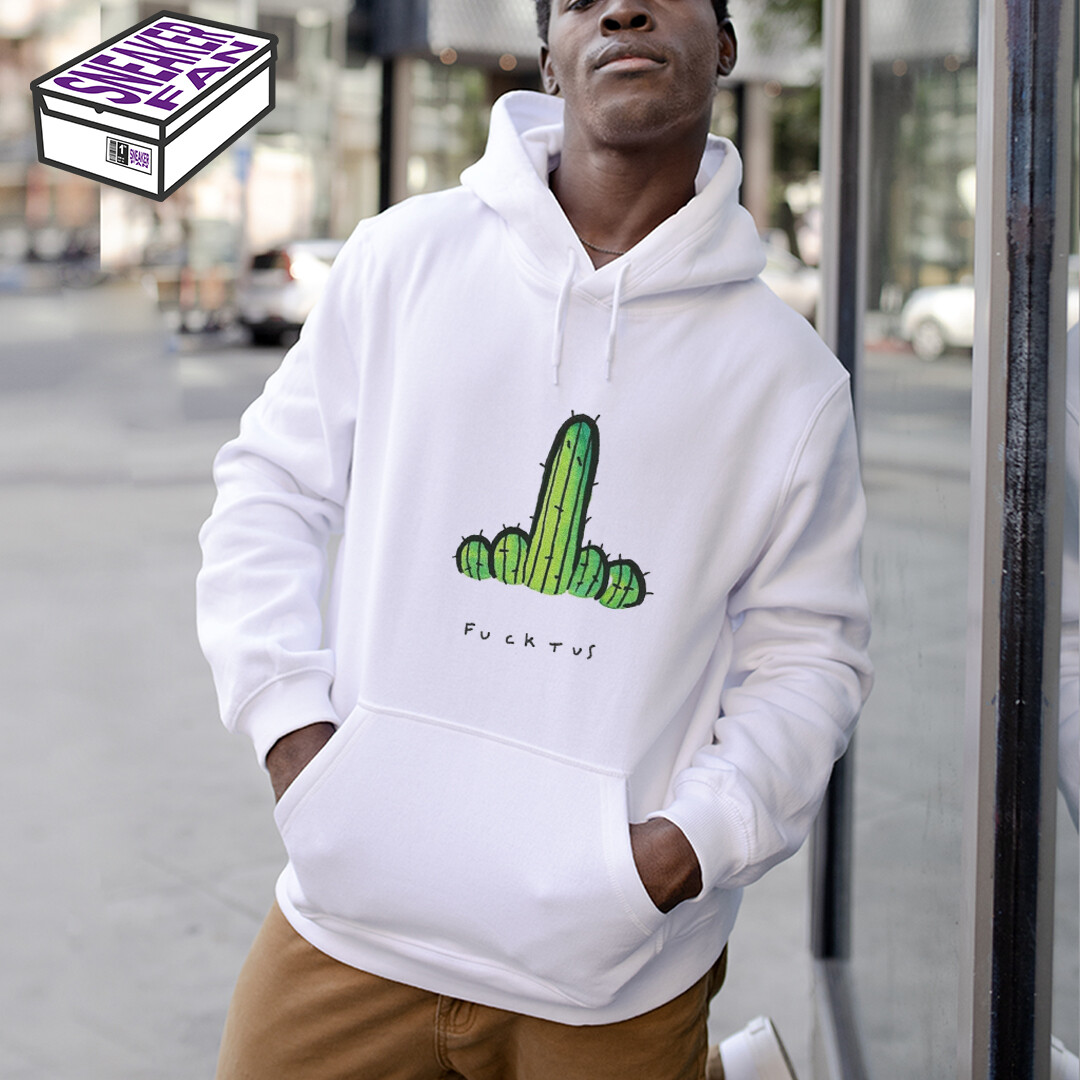Cactus - Felpa con cappuccio