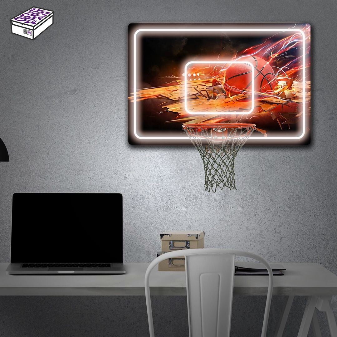 Power - Canestro con neon led