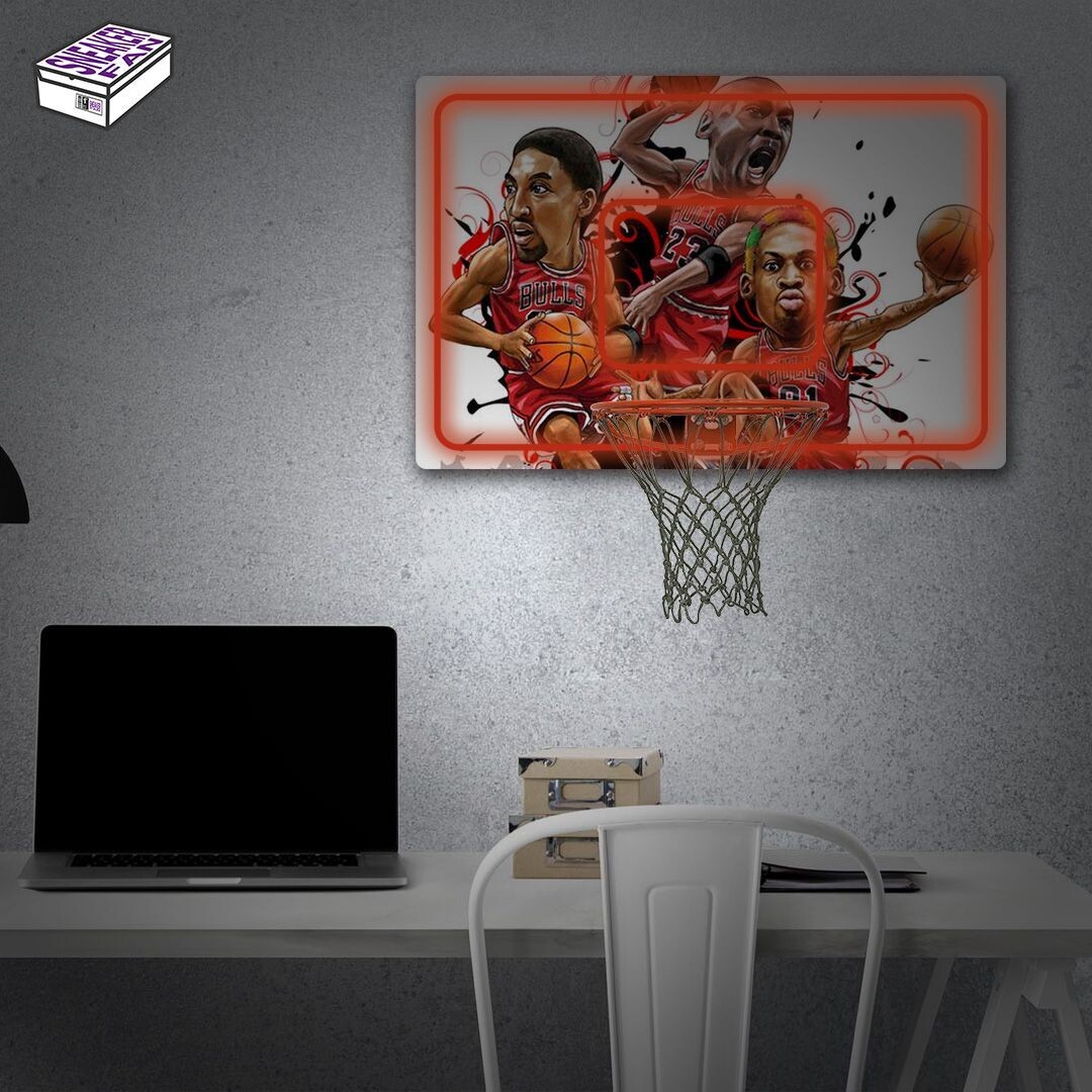 Chicago Legend - Canestro con neon led