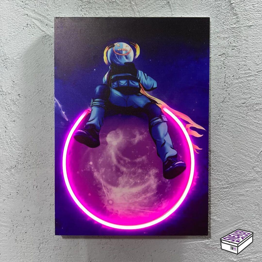 Astro - Quadretto con Led (disponibile in RGB)