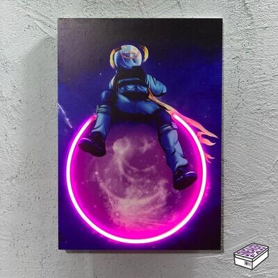 Astro - Quadretto con Led (disponibile in RGB)