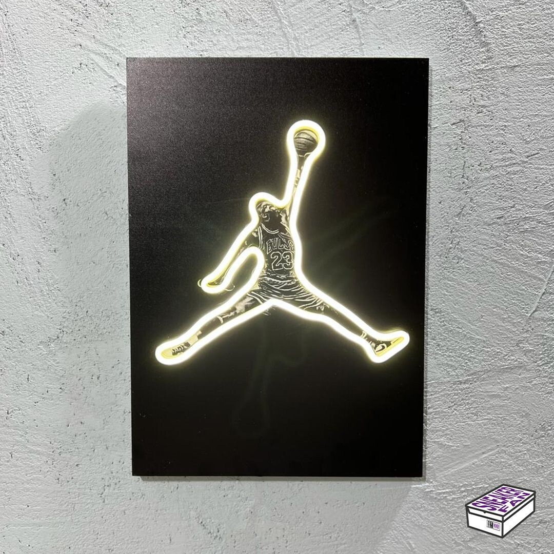 Jumpman - Quadretto con Led (disponibile in RGB)