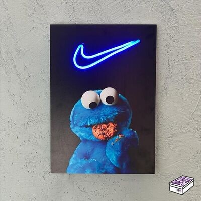 Blue - Quadretto con Led (disponibile in RGB)