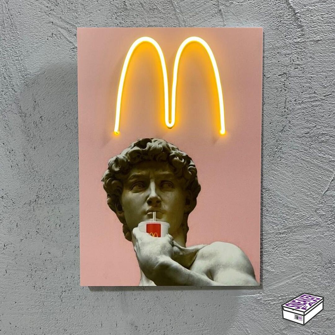 Art x Mc - Quadretto con Led