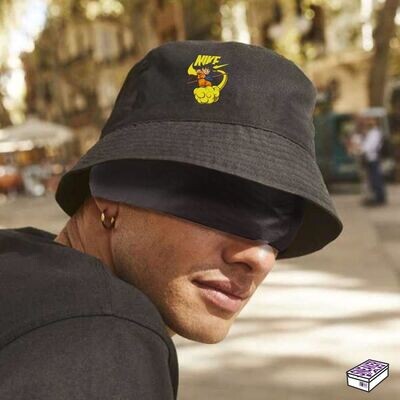 Speedy - Cappello da pescatore colore nero