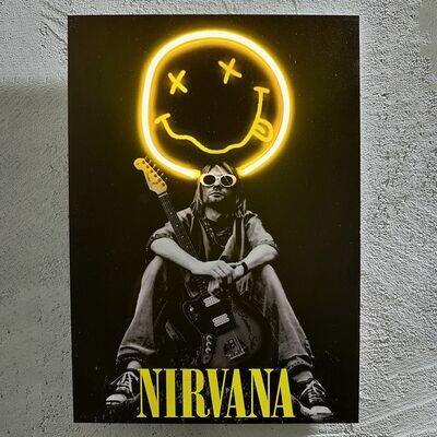 Nirxxx Smile - Quadretto con Led Nirxxx Smile - Quadretto con Led