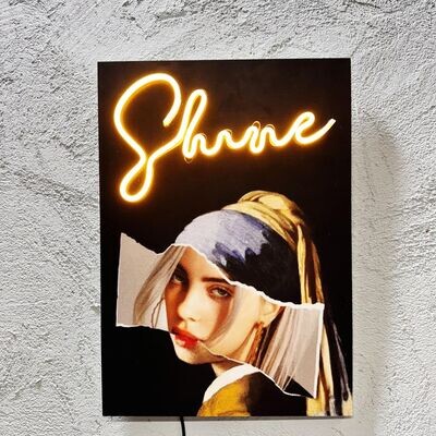 Shine - Quadretto con Led
