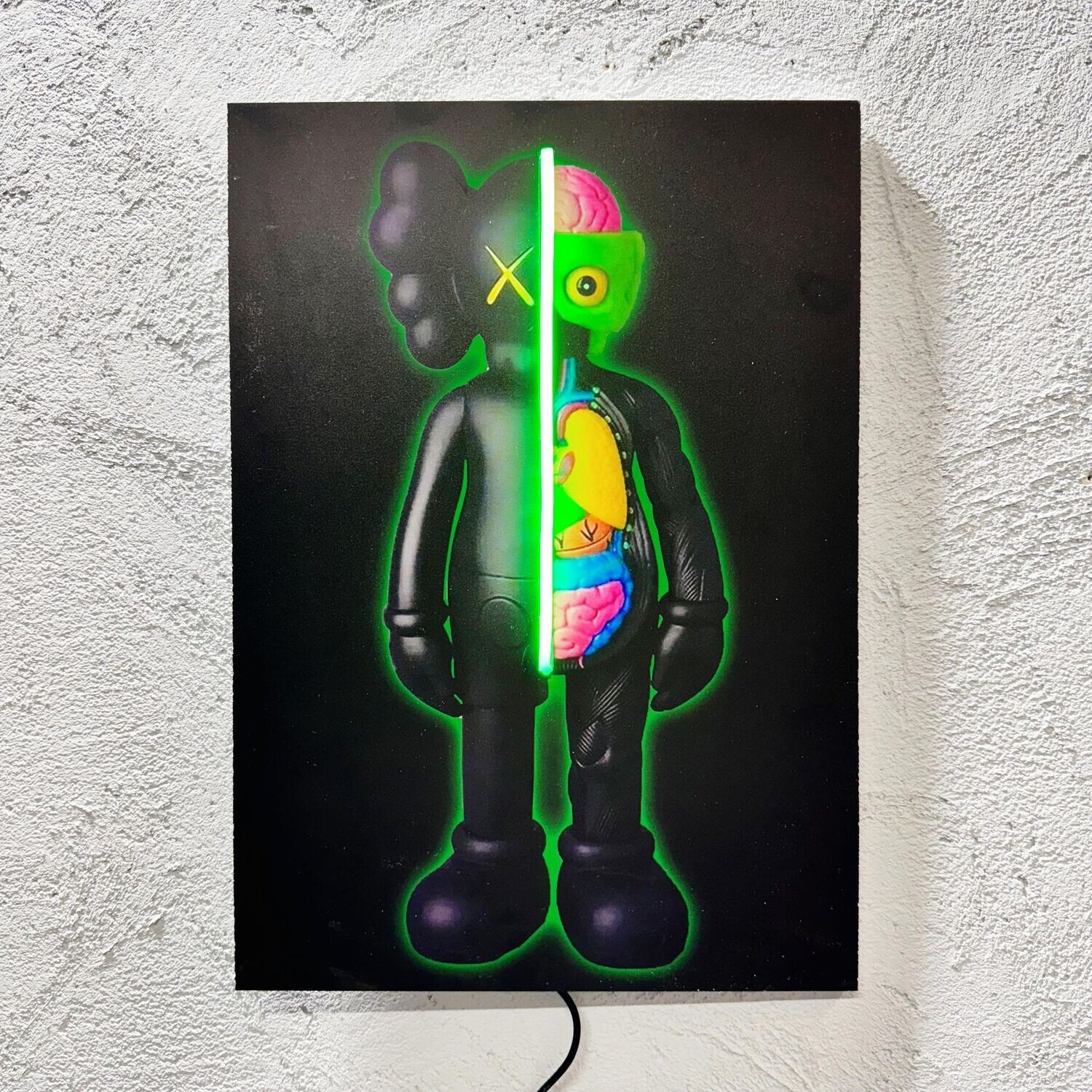 Half - Quadretto con Led (disponibile in RGB)