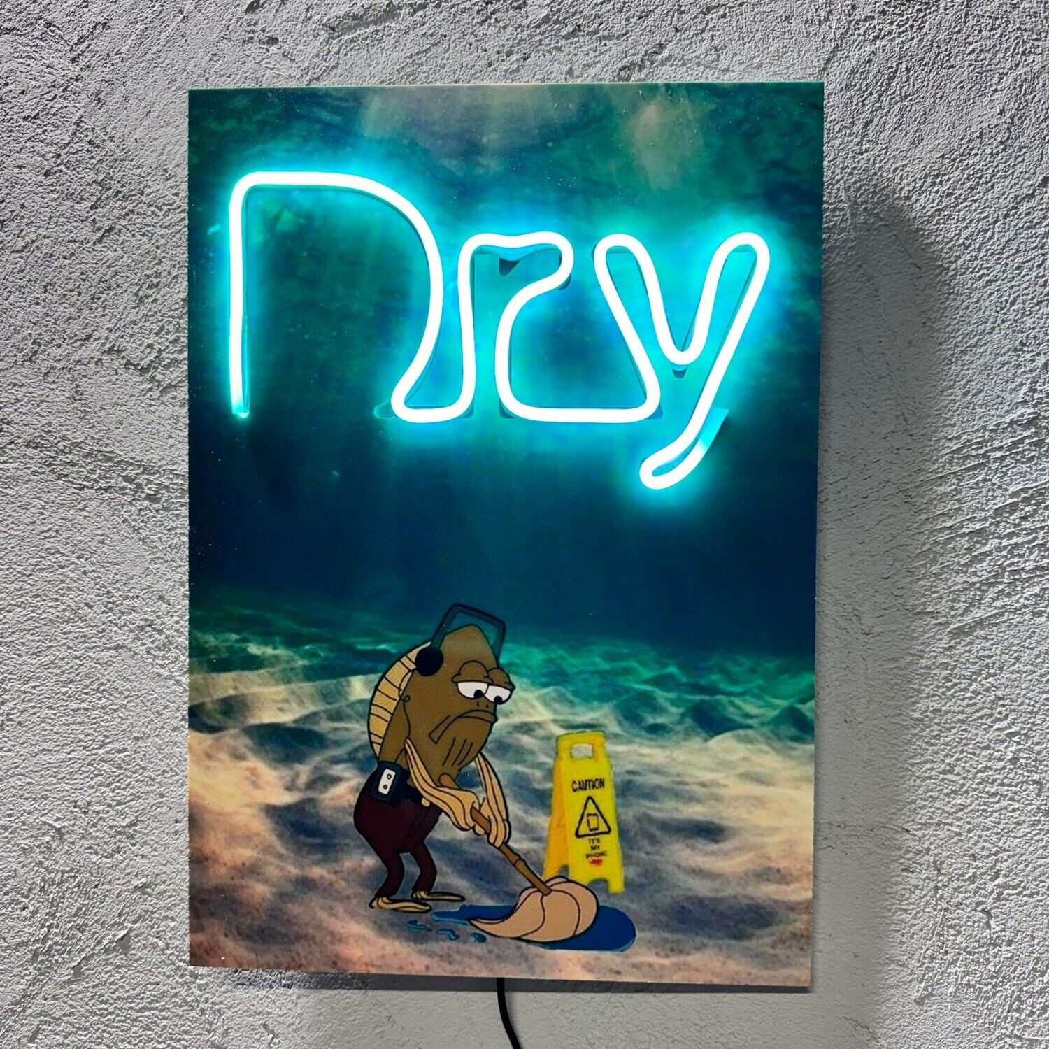 Dry - Quadretto con Led (disponibile in RGB)