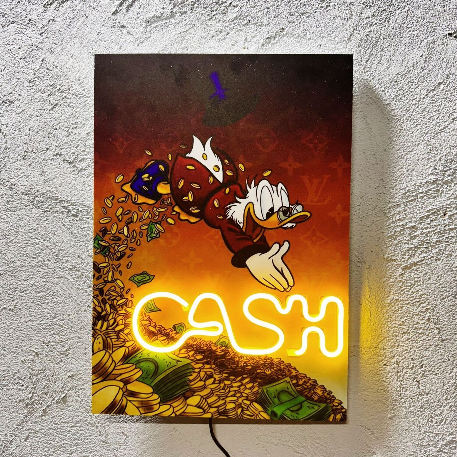 Cash - Quadretto con Led