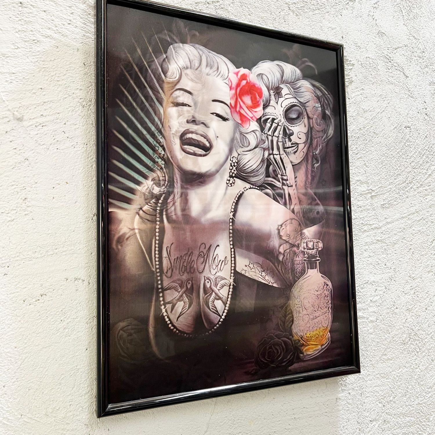 Rose tattoo - Quadretto poster 3D