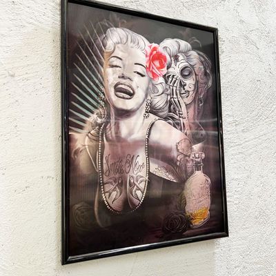 Rose tattoo - Quadretto poster 3D