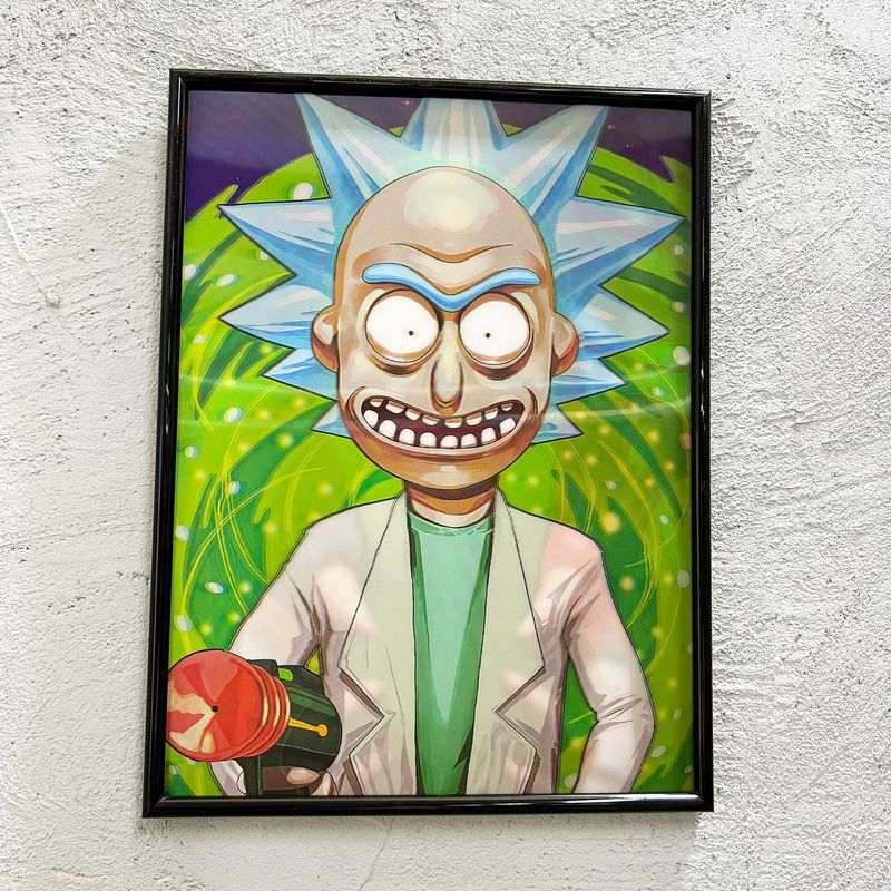 Scientist - Quadretto poster 3D