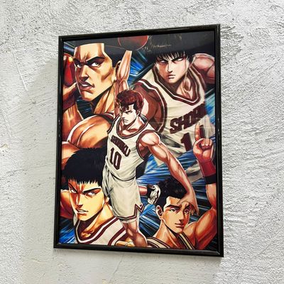 Slam - Quadretto poster 3D