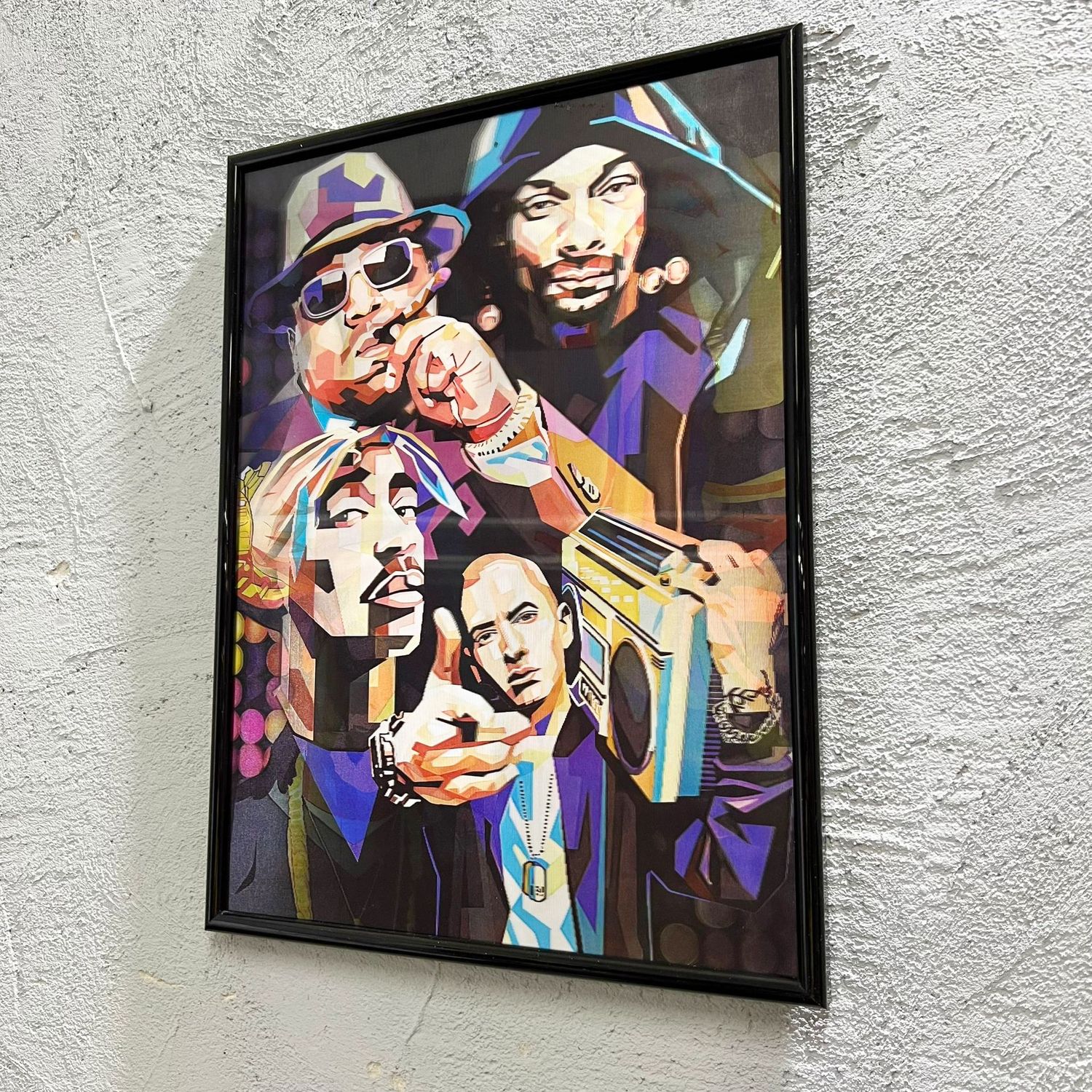 Hip Hop - Quadretto poster 3D