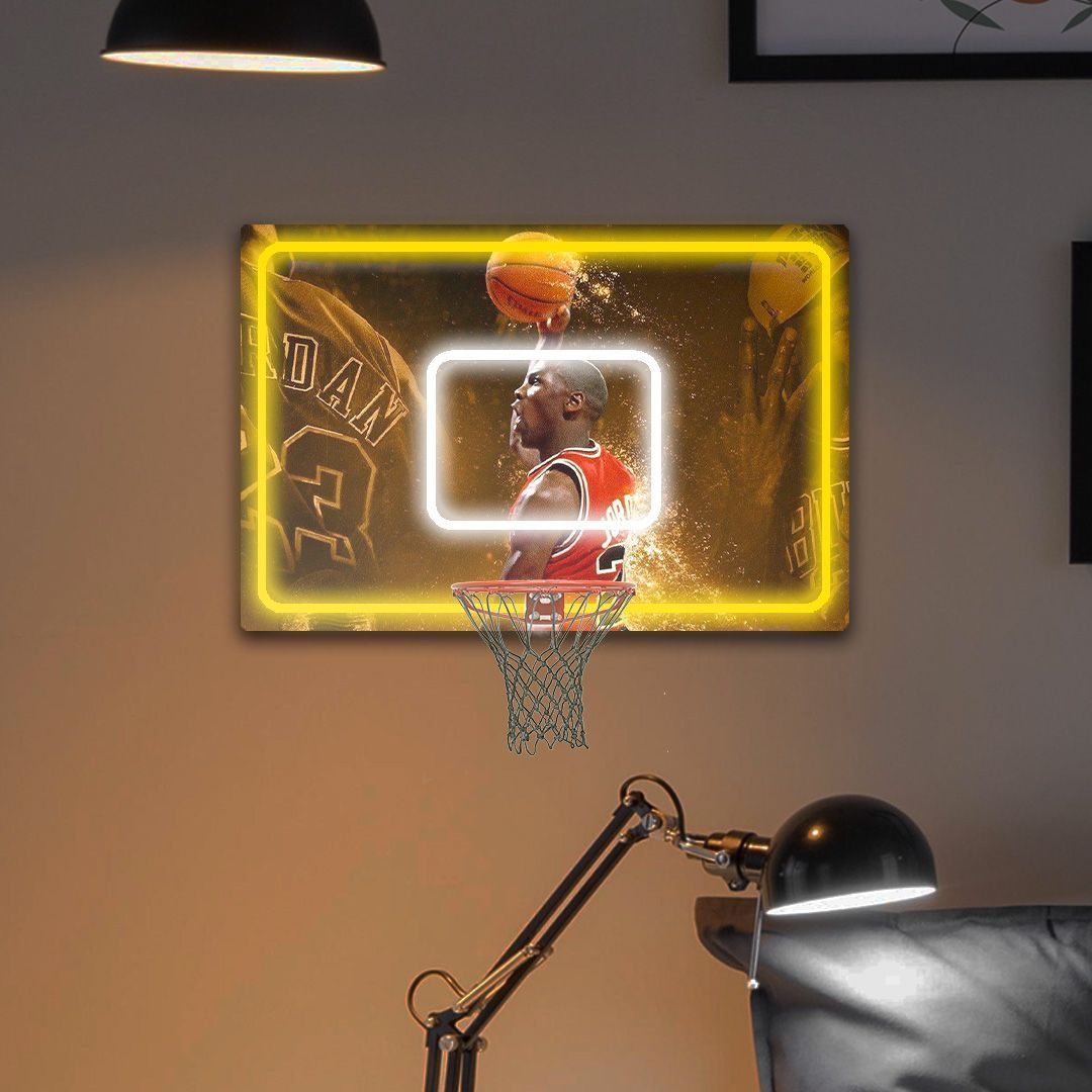 The Goat - Canestro con neon led