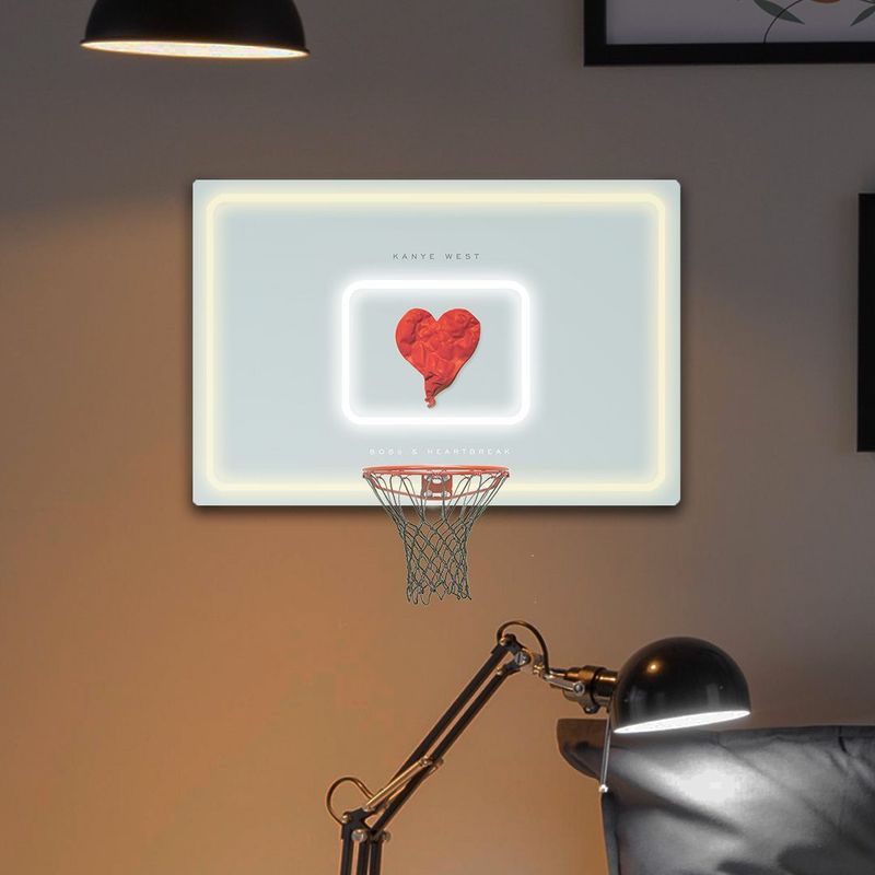 Heart - Canestro con neon led Heart - Canestro con neon led