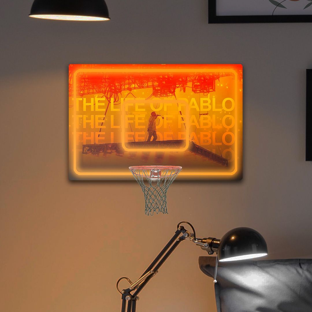 Of Pablo - Canestro con neon led