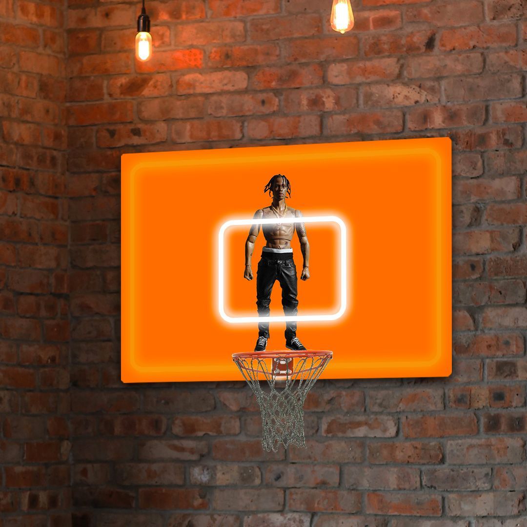 Action figure  - Canestro con neon led