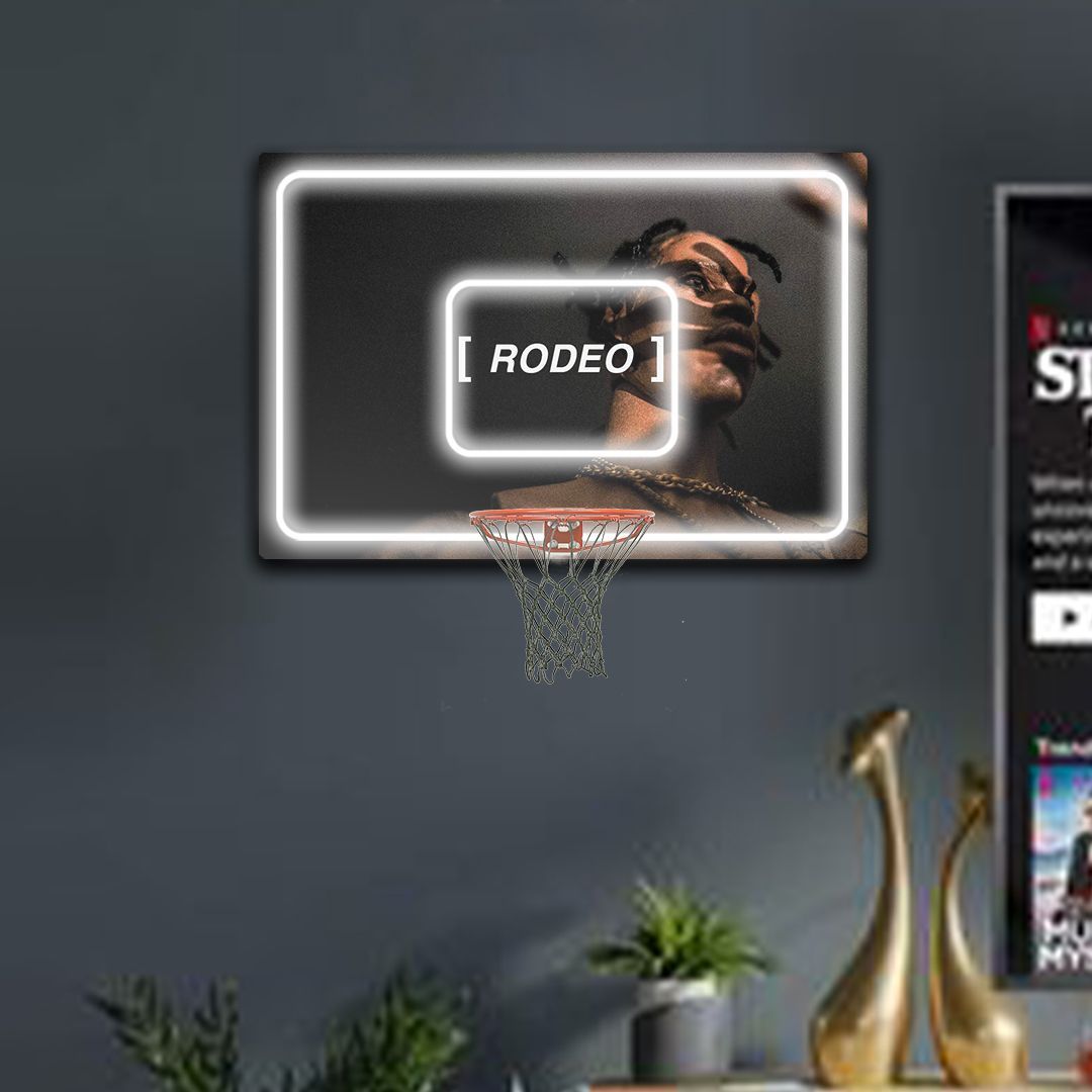 Rodeo  - Canestro con neon led