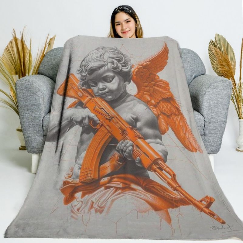 Baby Angel - Plaid in pile