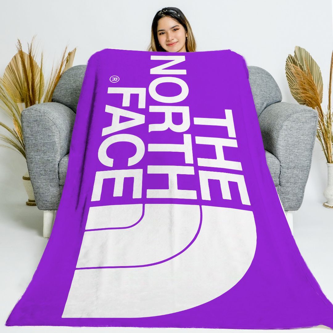TNF Purple - Plaid in pile